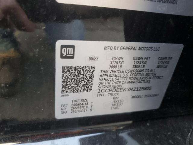 2024 CHEVROLET 1500 SILVE - 1GCPDEEK3RZ125805