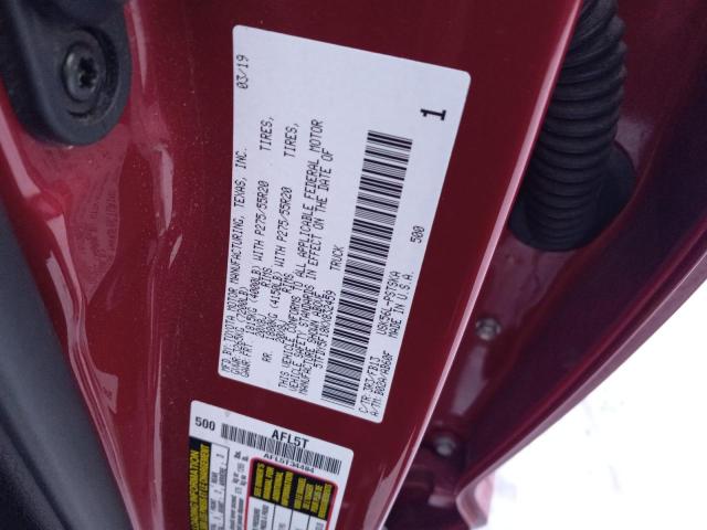 2019 TOYOTA TUNDRA CRE - 5TFDY5F18KX832459
