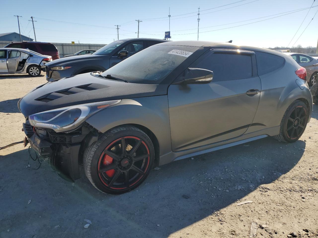 KMHTC6AEXGU249826 2016 Hyundai Veloster Turbo