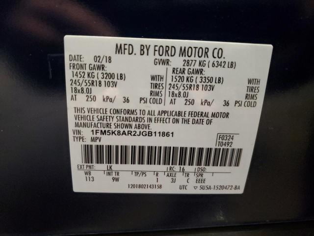 2018 FORD EXPLOR SPT 1FM5K8AR2JGB11861