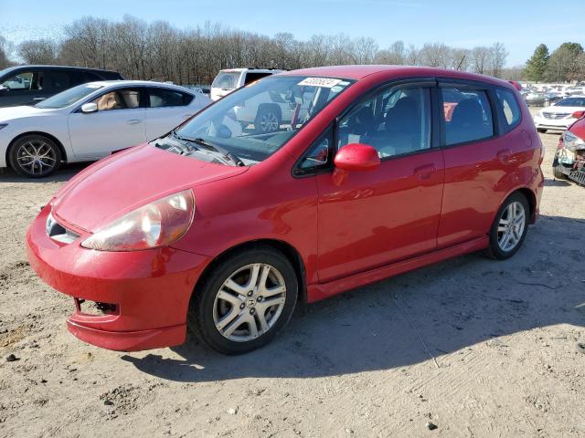 Lot #2378582073 2008 HONDA FIT SPORT salvage car