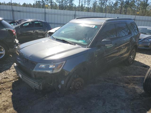Lot #2441122004 2016 FORD EXPLORER S salvage car