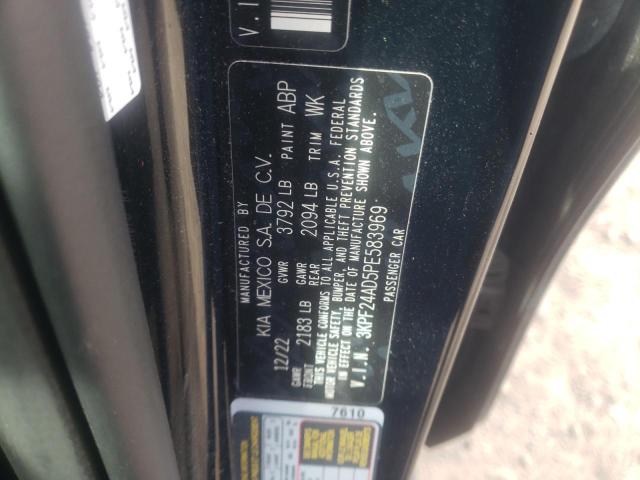 2023 KIA FORTE LX 3KPF24AD5PE583969