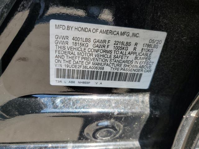 2020 ACURA ILX 19UDE2F38LA006368