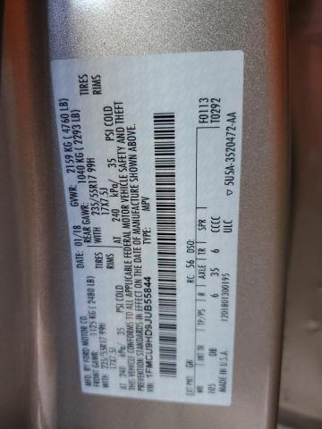 2018 FORD ESCAPE SEL 1FMCU9HD9JUB55844