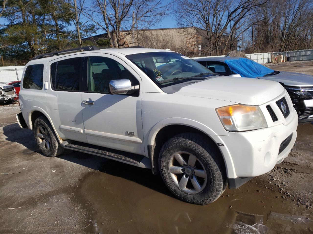 2008 Nissan Armada at MA North Billerica Copart lot 41057114