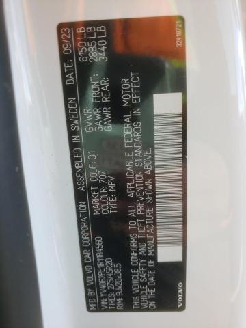 2024 VOLVO XC90 PLUS YV4062PE1R1184560