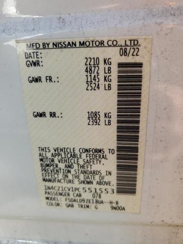 2023 NISSAN LEAF SV PL - 1N4CZ1CV1PC551553
