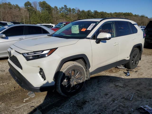 Lot #2461979339 2022 TOYOTA RAV4 XLE P salvage car