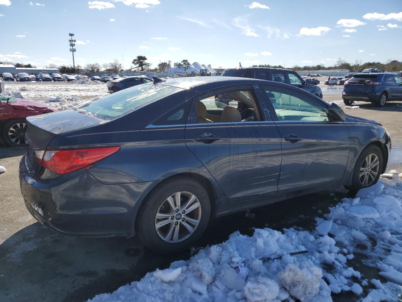 Lot #3034283198 2011 HYUNDAI SONATA GLS