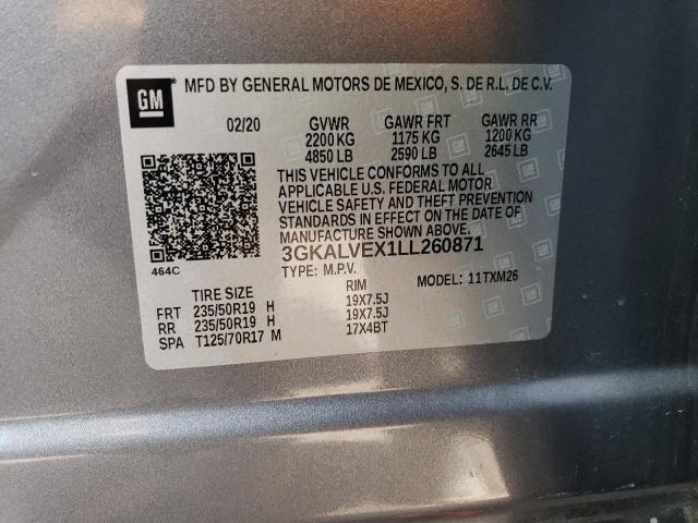 2020 GMC TERRAIN SL - 3GKALVEX1LL260871
