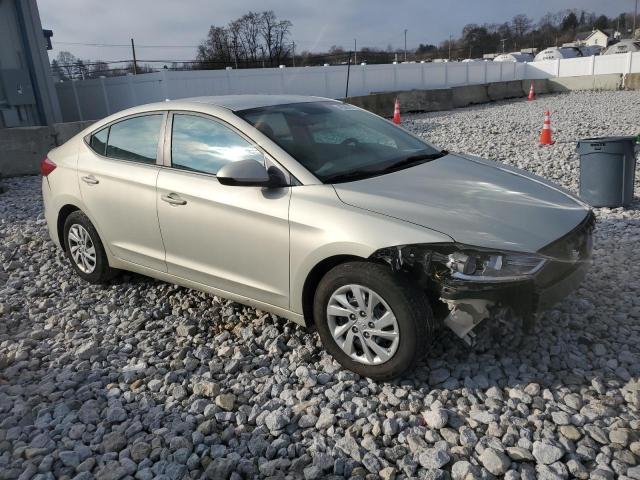 Vin: kmhd74lf7hu089277, lot: 40382414, hyundai elantra se 20174