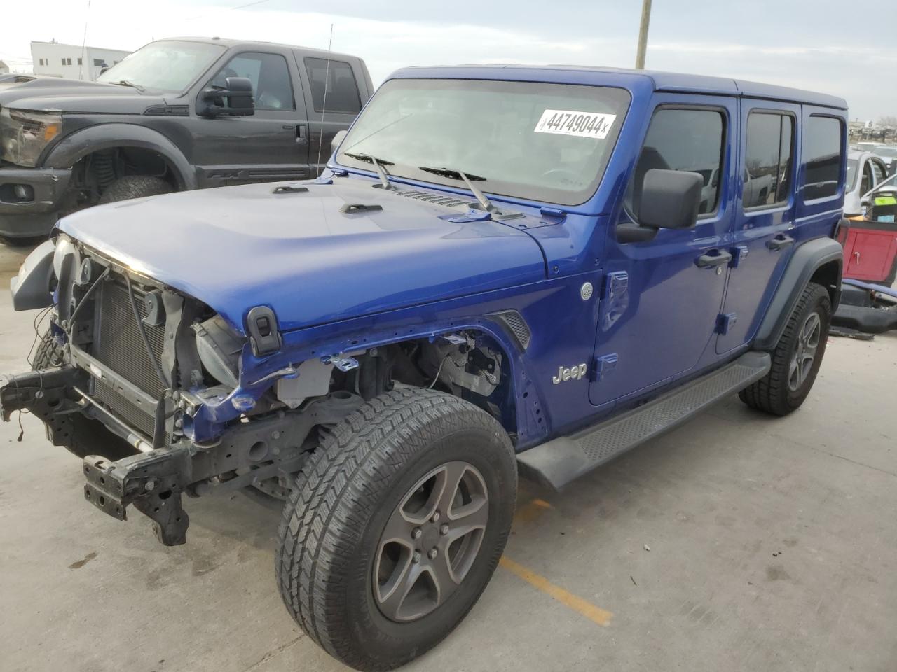  Salvage Jeep Wrangler