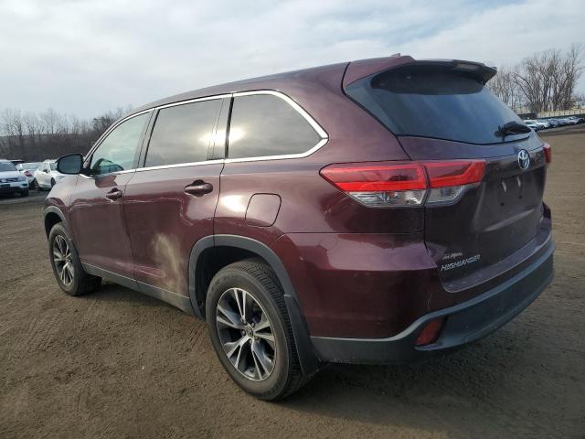 VIN 5TDBZRFH0KS974920 2019 Toyota Highlander, LE no.2