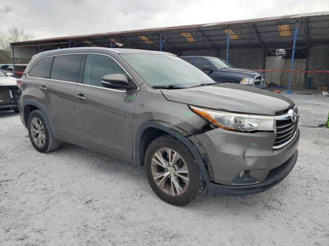 VIN 5TDKKRFHXFS044517 2015 Toyota Highlander, Xle no.4