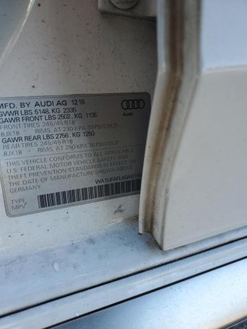 VIN WA1UFAFL4GA014800 2016 Audi A4, Premium Plus no.12