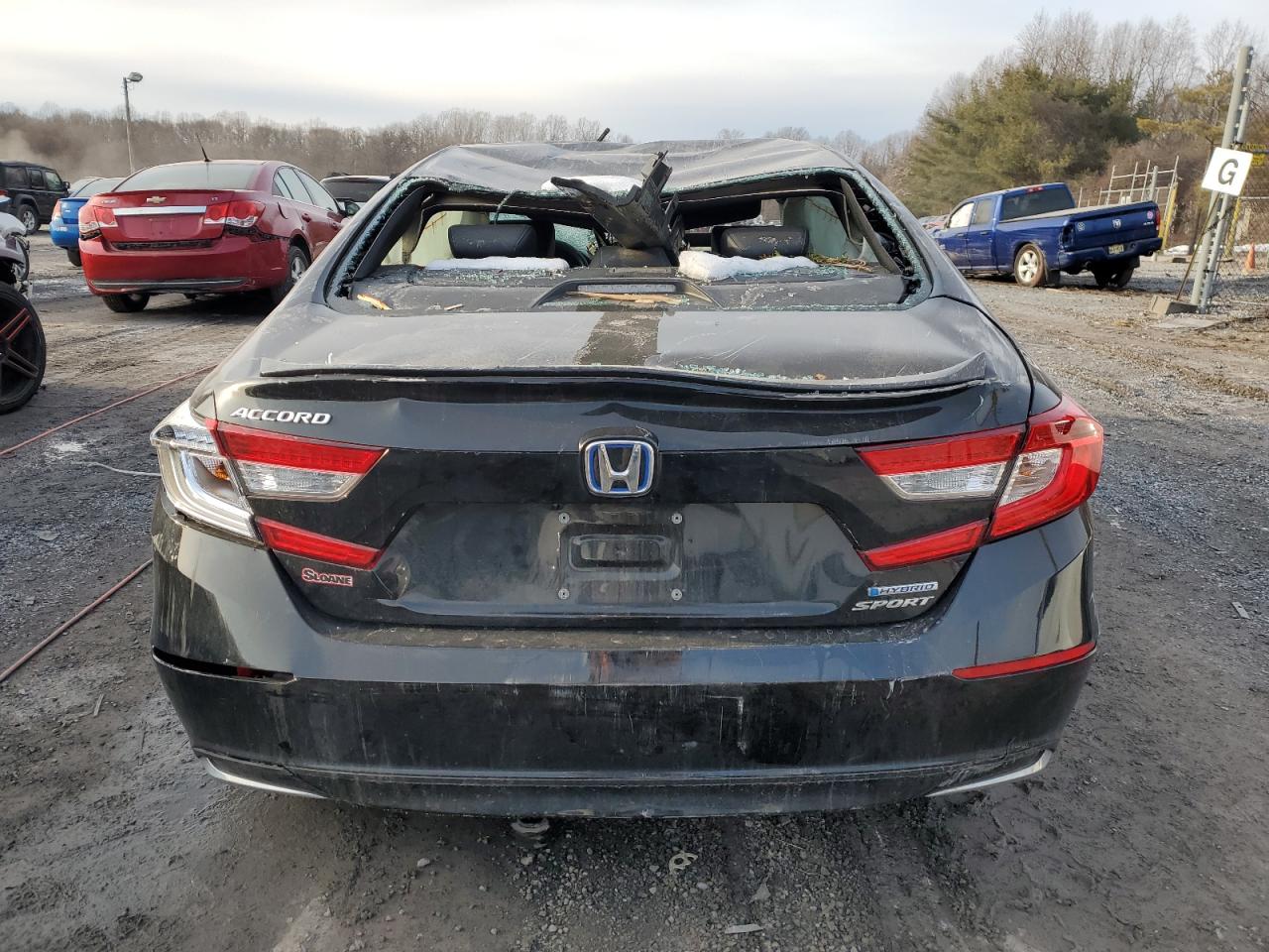 1HGCV3F24NA044126 2022 Honda Accord Hybrid Sport