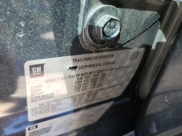 2020 GMC SIERRA C15 1GTP8DED4LZ359068
