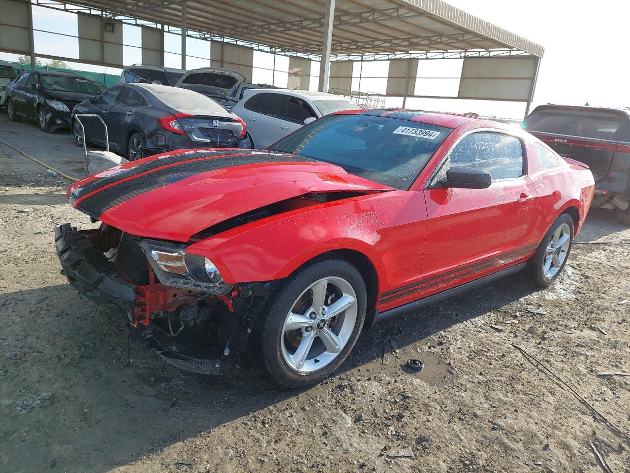 1ZVBP8AM3C5261129 2012 FORD MUSTANG, photo no. 2