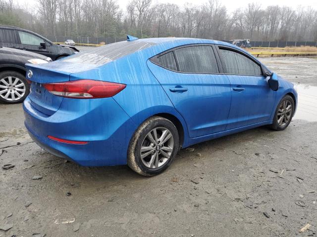  HYUNDAI ELANTRA 2018 Синий