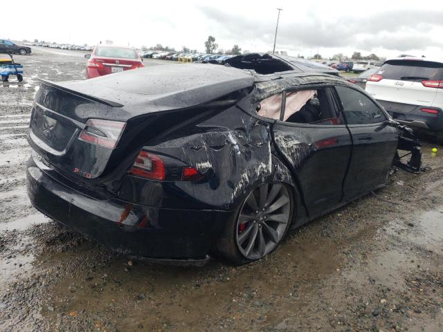 Lot #2414358333 2014 TESLA MODEL S salvage car