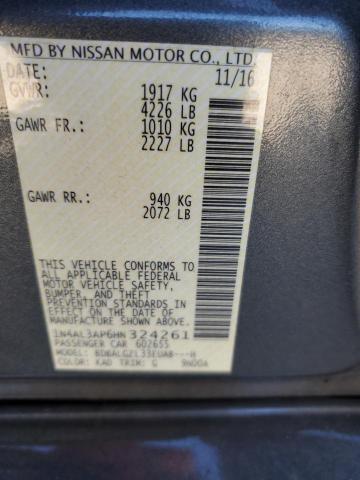2017 NISSAN ALTIMA 2.5 1N4AL3AP6HN324261