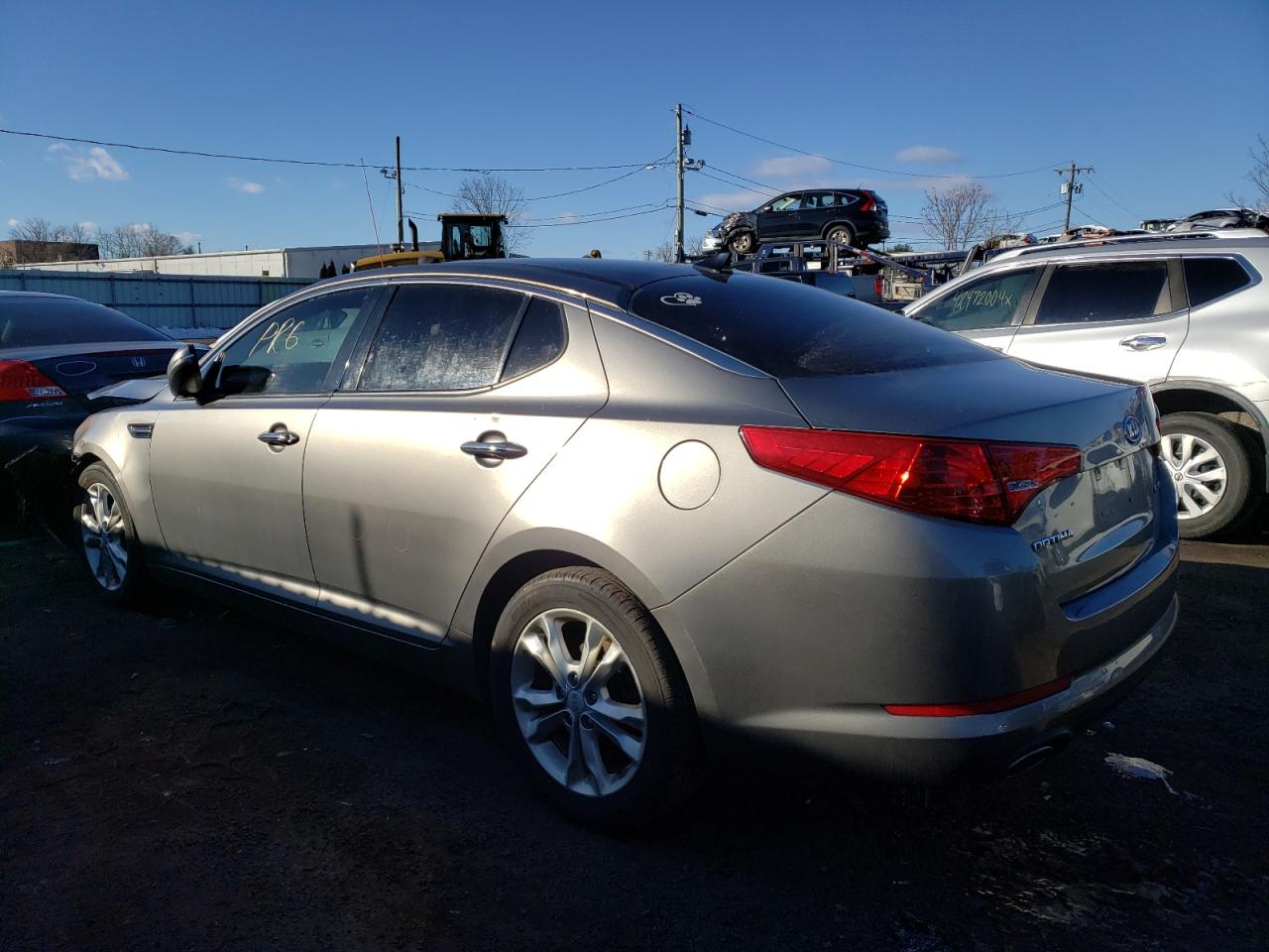 2012 Kia Optima Ex vin: 5XXGN4A76CG044400