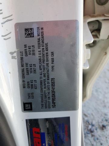 2015 BUICK VERANO CON 1G4PR5SK0F4185678