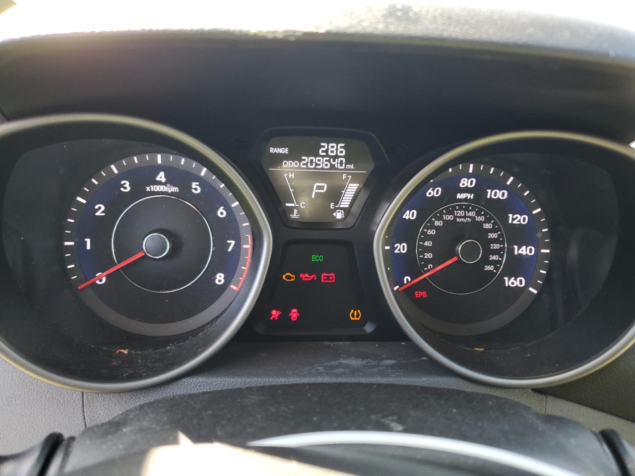 5NPDH4AE8DH358841 2013 Hyundai Elantra Gls