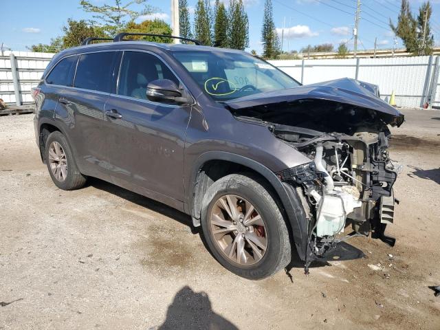 VIN 5TDKKRFH2FS050487 2015 Toyota Highlander, Xle no.4