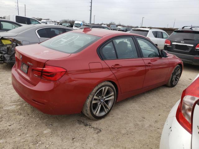  BMW 3 SERIES 2016 Червоний