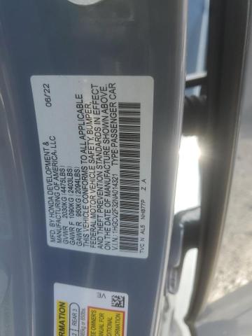 2022 HONDA ACCORD SPO - 1HGCV2F32NA014321