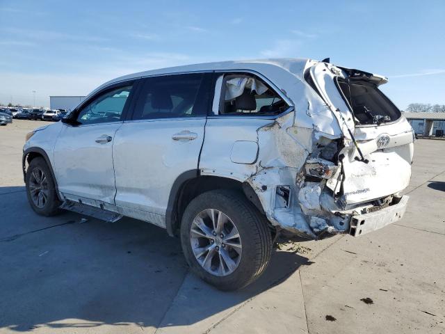 VIN 5TDZKRFH2ES026574 2014 Toyota Highlander, LE no.2