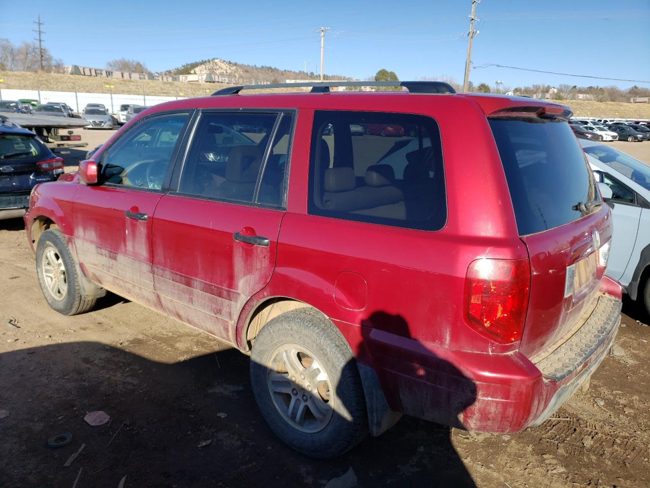 5fnyf18535b038063 5FNYF18535B038063 2005 Honda Pilot Exl