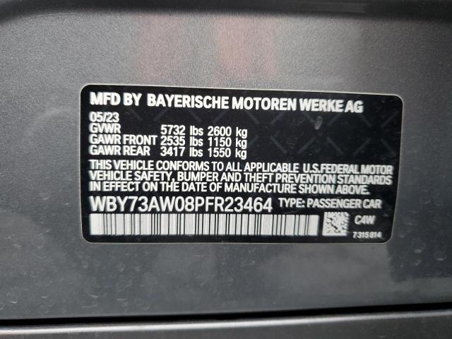 2023 BMW I4 EDRIVE4 WBY73AW08PFR23464