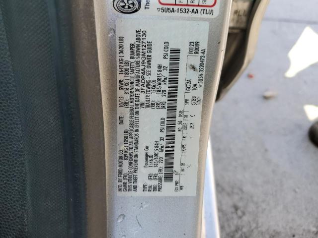 2016 Ford Fiesta S VIN: 3FADP4AJ9GM127130 Lot: 44313244