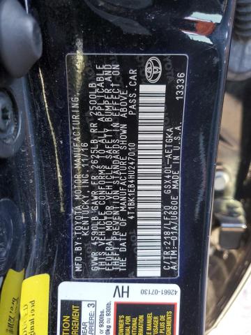 VIN 4T1BK1EB4HU247010 2017 TOYOTA AVALON no.12