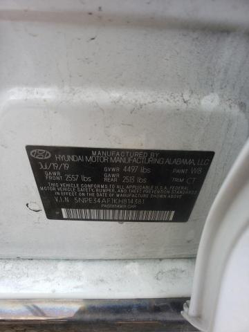 2019 HYUNDAI SONATA LIM 5NPE34AF1KH814381