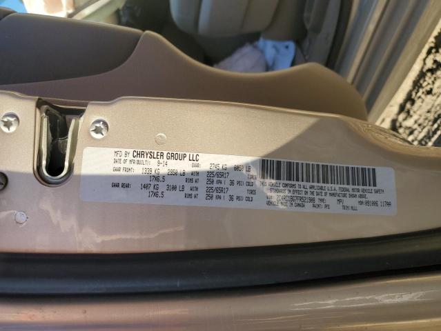 2015 CHRYSLER TOWN & COU - 2C4RC1BG7FR521908