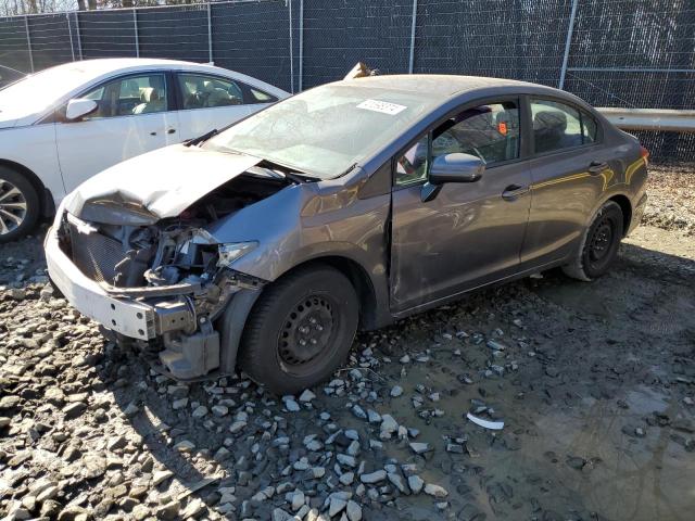 Lot #2508142312 2015 HONDA CIVIC LX salvage car
