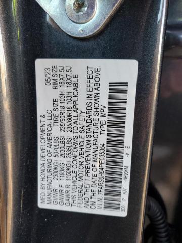 2023 HONDA CR-V SPORT 7FARS6H54PE035354