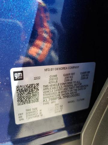 2023 CHEVROLET TRAILBLAZE - KL79MPSL7PB100281