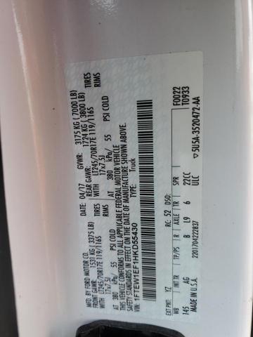 2017 FORD F150 SUPER - 1FTEW1EF1HKD55430