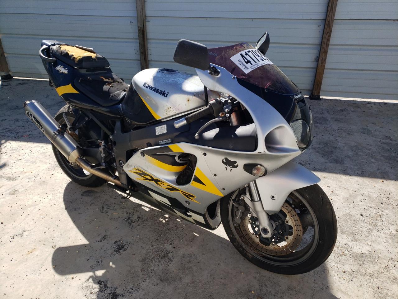 2002 Kawasaki ZX-7R at AL - Newton, Copart lot 41792994 | CarsFromWest