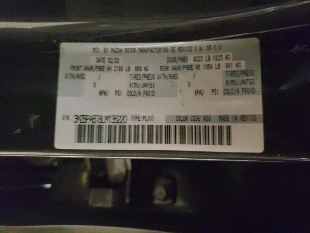 2020 MAZDA 3 3MZBPAB78LM136220