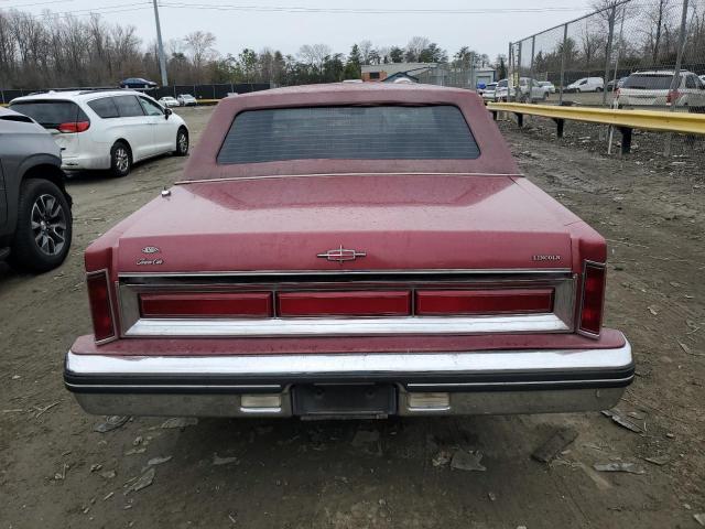 1984 Lincoln Town Car VIN: 1LNBP96F9EY743880 Lot: 44612704