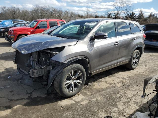 Lot #2525827652 2017 TOYOTA HIGHLANDER salvage car