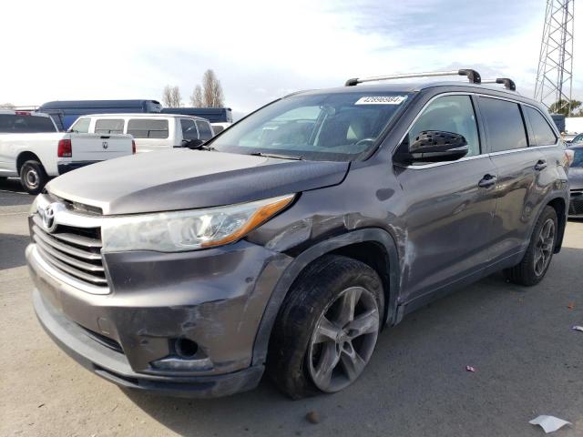 2015 TOYOTA HIGHLANDER LIMITED for Sale | CA - HAYWARD | Thu. Feb 29 ...