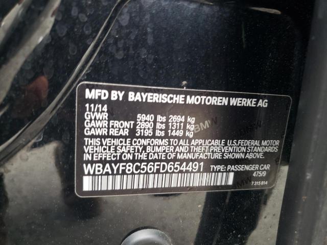 VIN WBAYF8C56FD654491 2015 BMW 7 Series, 750 Lxi no.12