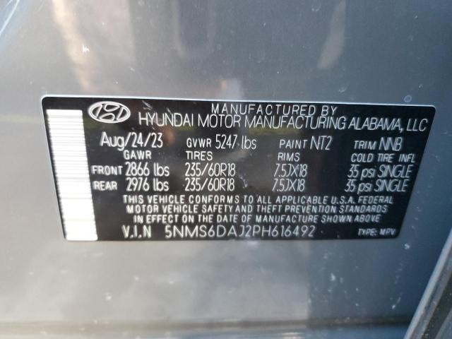 2023 HYUNDAI SANTA FE X - 5NMS6DAJ2PH616492